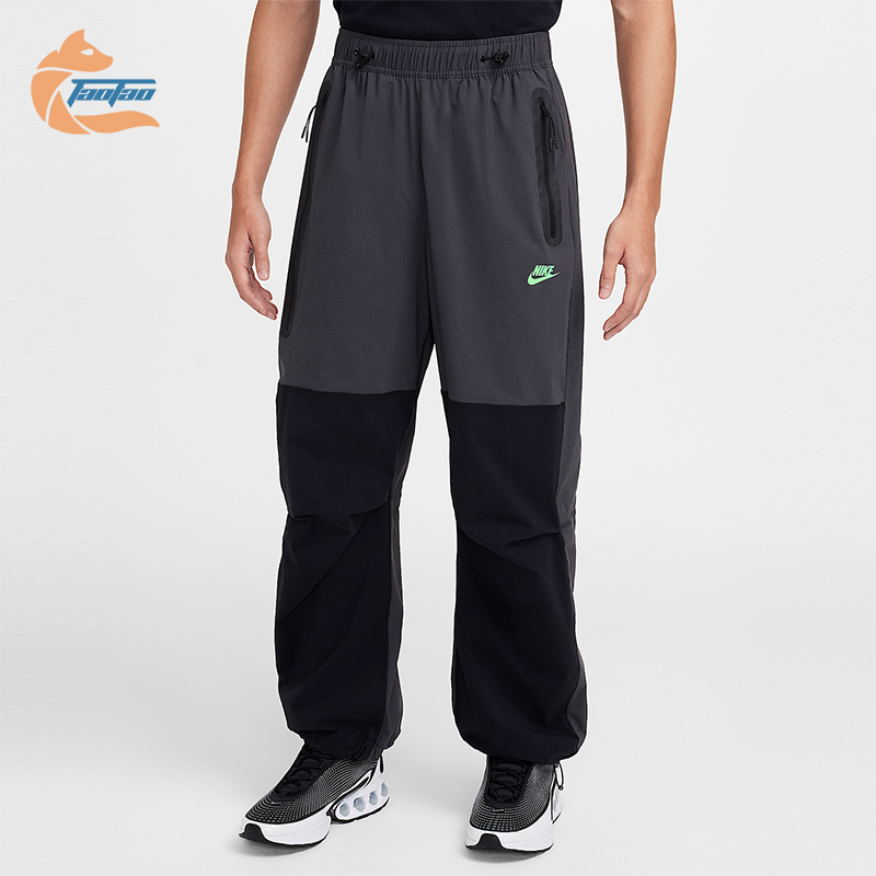 Nike/耐克正品2025秋季款男士松紧腰拼接休闲运动长裤HM7159-060