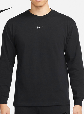 Nike/耐克正品26夏运动男士圆领套头休闲透气长袖T恤DJ6175-010