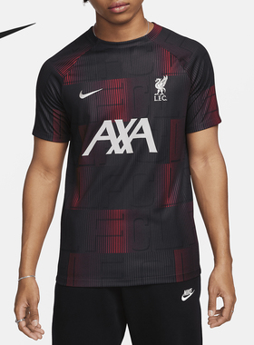 Nike/耐克正品26夏男士利物浦比赛热身训练足球服FZ4049-688