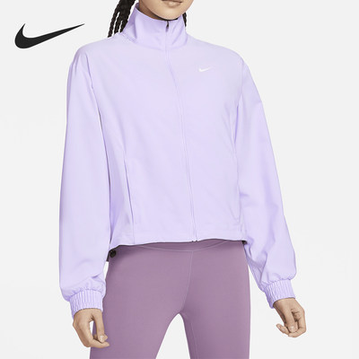 Nike/耐克正品Dri-FIT One女士拉链立领宽松夹克 FB5016-512