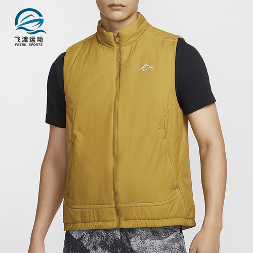 耐克男士拉链运动跑步马甲