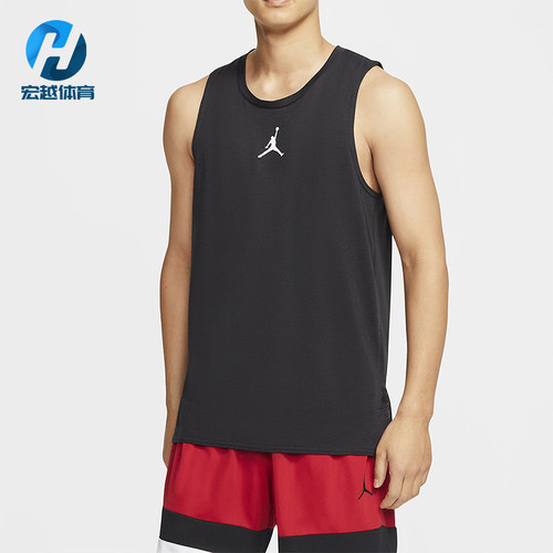 Nike/耐克正品JORDANAJ针织速干新款男无袖T恤背心CJ5545-010