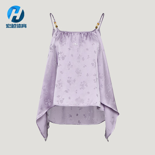 Adidas/阿迪达斯正品女士新中式透气时尚休闲背心T恤LD6442