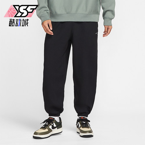 Nike/耐克正品Solo Swoosh男士运动束脚加绒保暖长裤HV1089-010