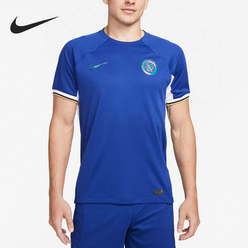Nike/耐克正品23/24切尔西主场球迷版男士短袖球衣DX2685-496