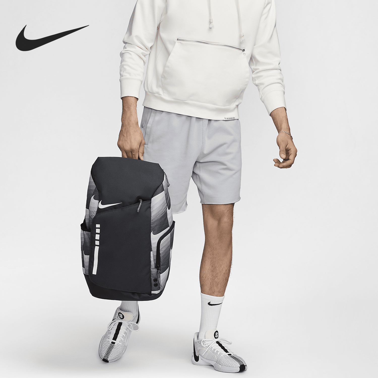 耐克男女轻便印花运动双肩包