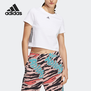 女子运动休闲短袖 ATMOS合作款 T恤HF5115 阿迪达斯正品 Adidas