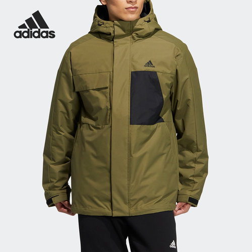 Adidas/阿迪达斯正品冬季夏季男子运动三合一羽绒服HN2132