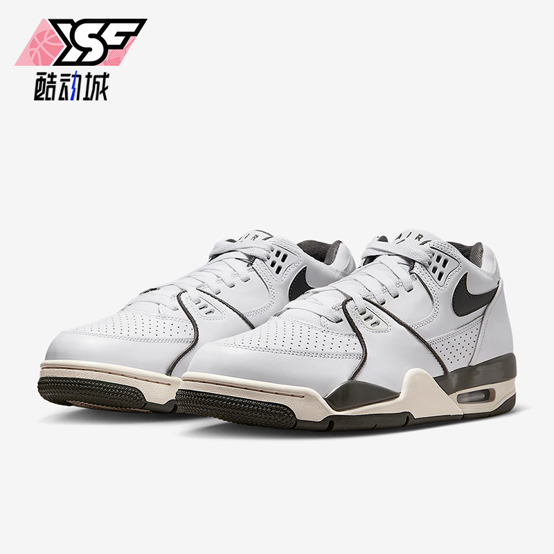 Nike/耐克正品Air Flight 89男士低帮皮革篮球运动鞋HJ4484-101