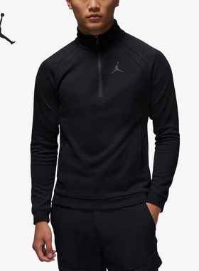 Nike/耐克正品Jordan新款男子简约针织套头运动卫衣FB7564