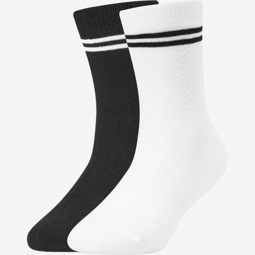 Skechers斯凯奇正品缤纷休闲系列儿童舒适袜子L223K077-038C