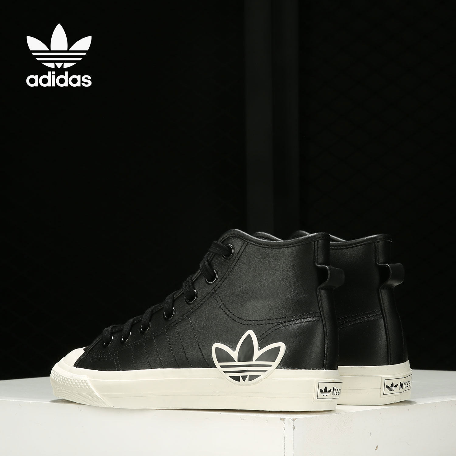 Adidas/阿迪达斯正品 NIZZA 三叶草男女舒适运动板鞋 FX8496,运动鞋new,板鞋,淘宝优惠券,粉丝福利购,淘宝优惠卷