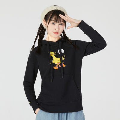 安德玛正品UA库里Curry Big Bird女子连帽篮球运动服卫衣1371251