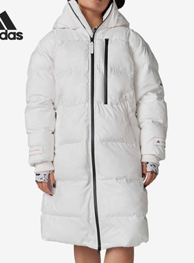Adidas/阿迪达斯正品SMC女子户外运动休闲保暖棉服 H58127