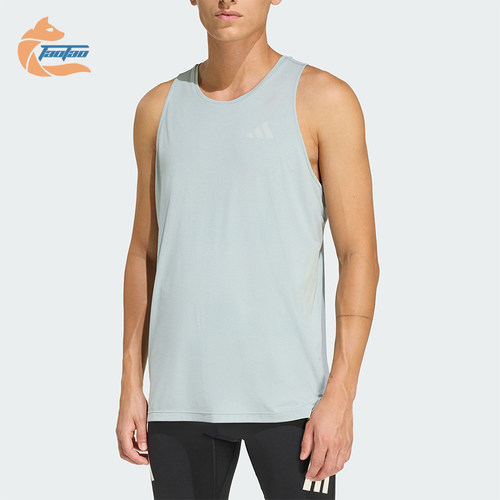 Adidas/阿迪达斯正品夏季款男士轻盈透气跑步运动无袖背心JZ7729