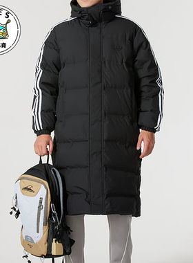 Adidas/阿迪达斯正品三叶草男士保暖防风运动羽绒服JD3749