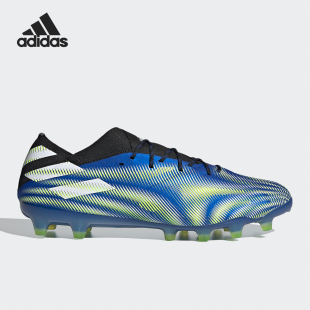 FW7325 26夏运动男低帮系带帮防滑耐磨足球鞋 Adidas 阿迪达斯正品