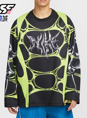 Nike/耐克正品Project F.R.O.G男士印花圆领宽松球衣IF1295-010