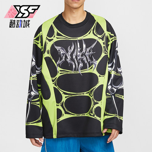 Nike/耐克正品Project F.R.O.G男士印花圆领宽松球衣IF1295-010