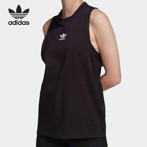 Adidas/阿迪达斯正品 三叶草 新款女子夏季运动无袖T恤背心GN2884