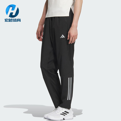 Adidas/阿迪达斯正品GYM 3S PNT 男士训练梭织健身运动裤KE3839