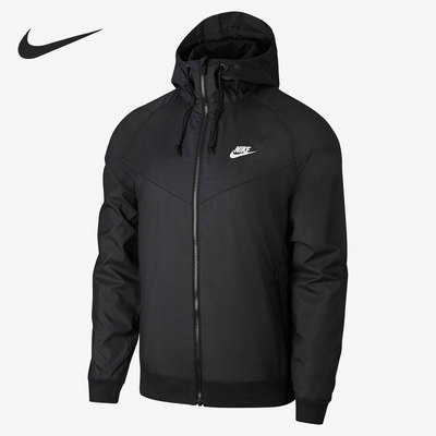 耐克男子连帽跑步夹克外套