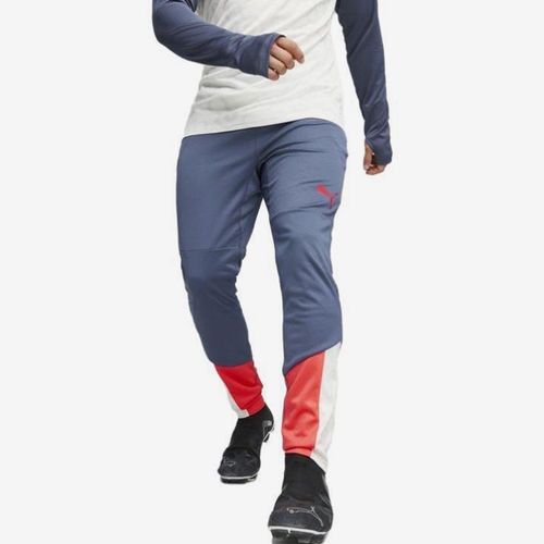 Puma彪马正品individualCUP男款拼接合身直筒运动裤658872-53
