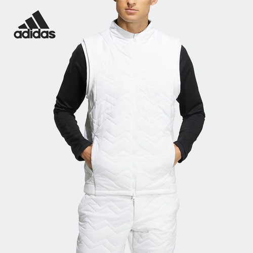 Adidas/阿迪达斯正品当季新款男子高尔夫运动棉马甲HM7622