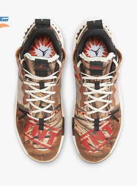 Nike/耐克正品JORDAN男士运动系带缓震耐磨实战篮球鞋CW6565-900