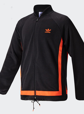 Adidas/阿迪达斯正品2020春季新款三叶草男子休闲夹克外套 GK0650