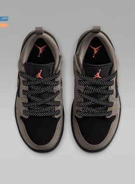 Nike/耐克正品JORDAN小童日常低帮耐磨魔术贴运动鞋IQ8630-005