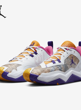 Nike/耐克正品JORDAN男士时尚系带运动减震实战篮球鞋 DO7192-100