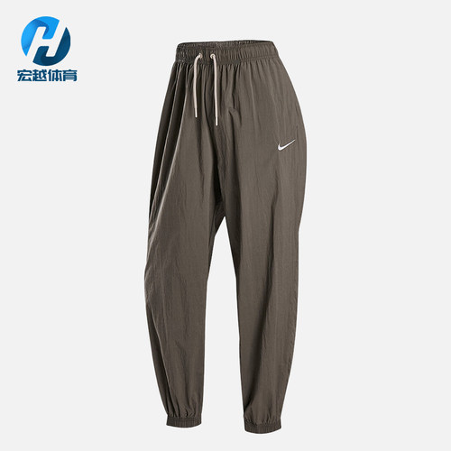Nike/耐克正品OVERSIZE女士休闲轻薄运动经典梭织长裤IH0827-126