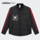 Adidas Neo男子翻领保暖休闲运动棉服外套HM9888 阿迪达斯正品