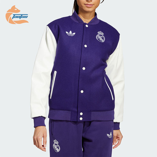 Adidas/阿迪达斯正品REAL CNY JKT男士针织夹克外套JF2587