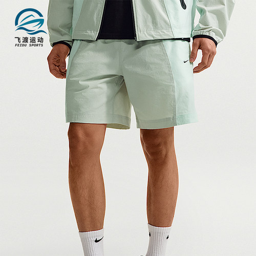 Nike/耐克正品Dri-FIT男士刺绣松紧透气梭织短裤IF1336-034