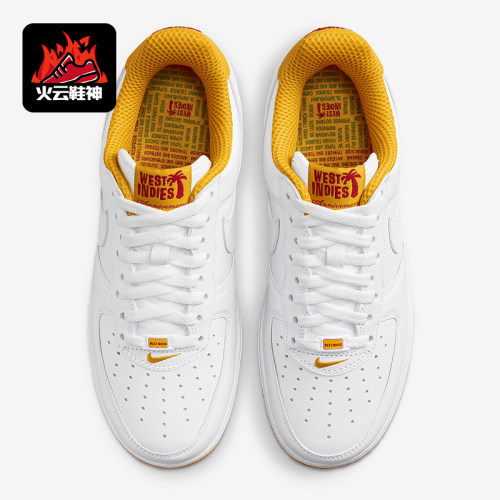 Nike/耐克正品Air Force 1男士潮流时尚轻质简约板鞋DX1156-101