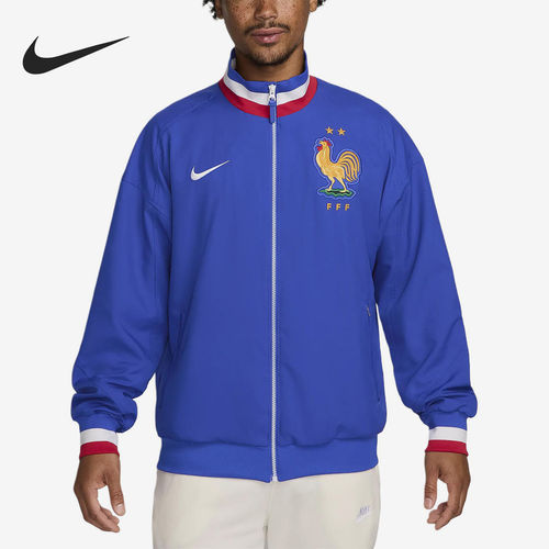 Nike耐克正品FFF Strike Home男吸湿排汗拉链夹克FJ2903-452