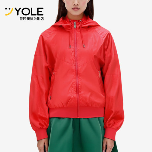 Nike/耐克正品女士运动梭织薄款耐磨防风夹克外套528307-690