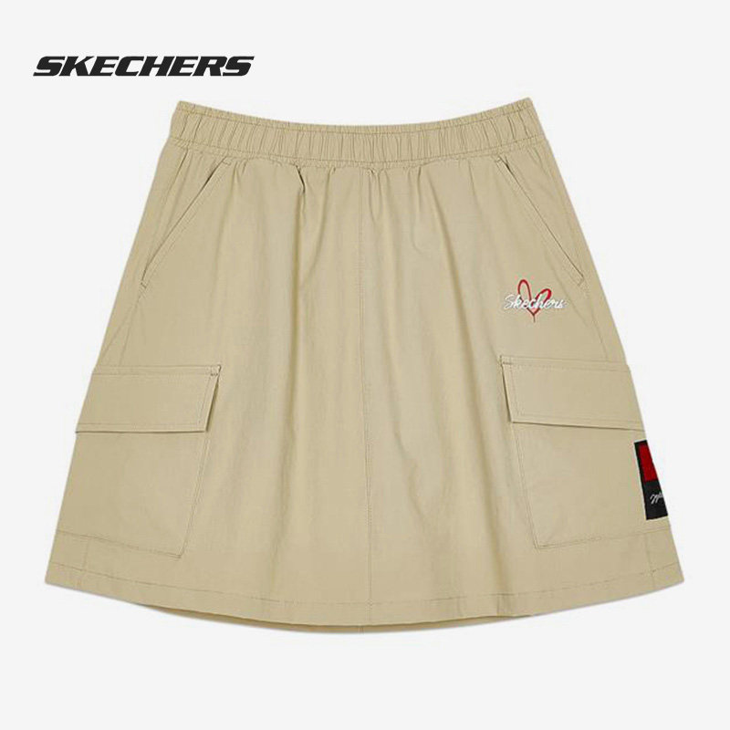 Skechers/斯凯奇正品夏季新款儿童休闲运动半身裙 L221G158