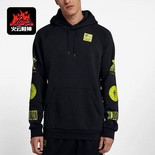 Nike/耐克正品JORDAN男士加绒套头宽松经典卫衣套头衫BQ0298-010