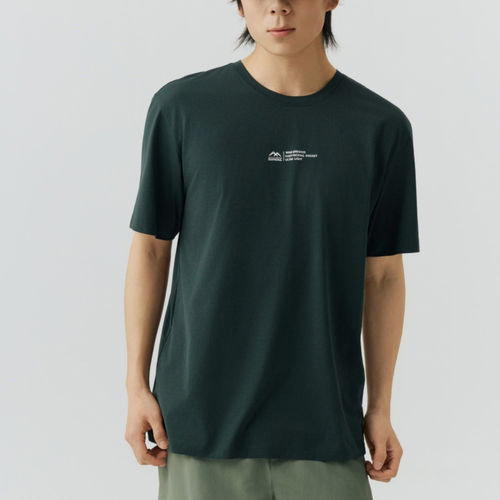 Skechers斯凯奇正品男士透气短袖圆领套头运动T恤P226M077-04WX