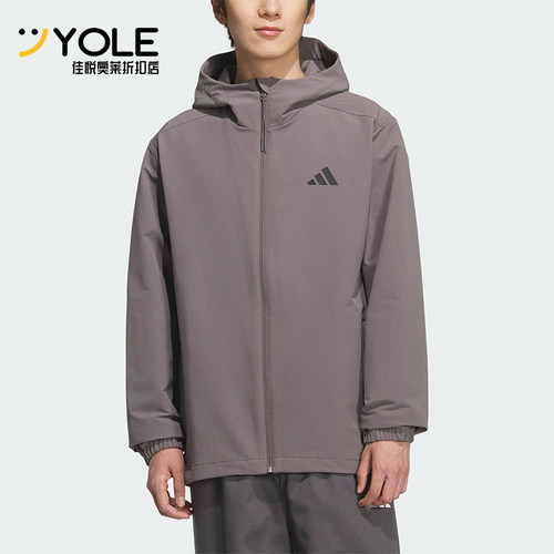 Adidas/阿迪达斯正品V SFT SHELL JK男女休闲运动连帽外套KF5227