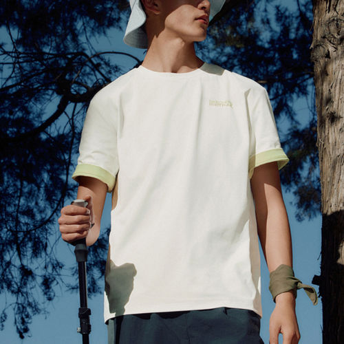 Skechers斯凯奇正品男士透气短袖圆领套头运动T恤P225M177-0074