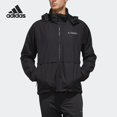 Adidas/阿迪达斯正品男当季新款HARDSHELL户外运动夹克EH4958