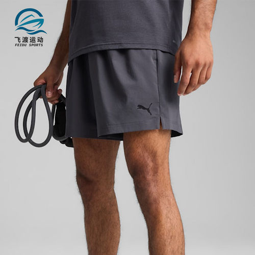 Puma/彪马正品夏季男士休闲宽松运动舒适透气梭织短裤525911-69