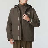 三合一冲锋衣A61864A Jack 透气男士 狼爪正品 5719 wolfskin