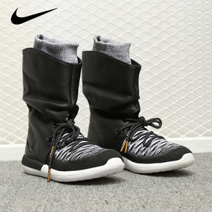 女子保暖高帮雪地靴运动鞋 Nike Two Roshe 861708 耐克正品