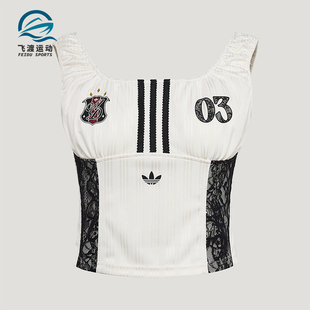 Adidas/阿迪达斯正品三叶草BLKTANKTOP新款女经典街头背心KU4750