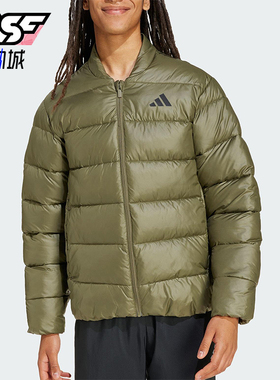 Adidas/阿迪达斯正品舒适春季款男士立领保暖耐穿棉服JM8398